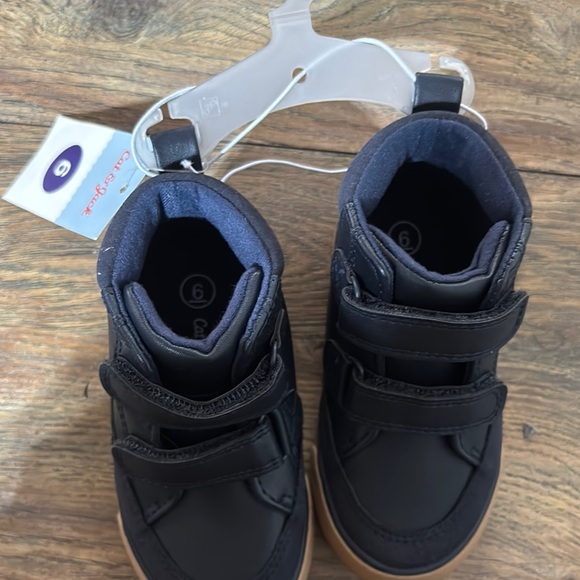 Navy Kids High-Top Sneakers - Picture 5 of 6